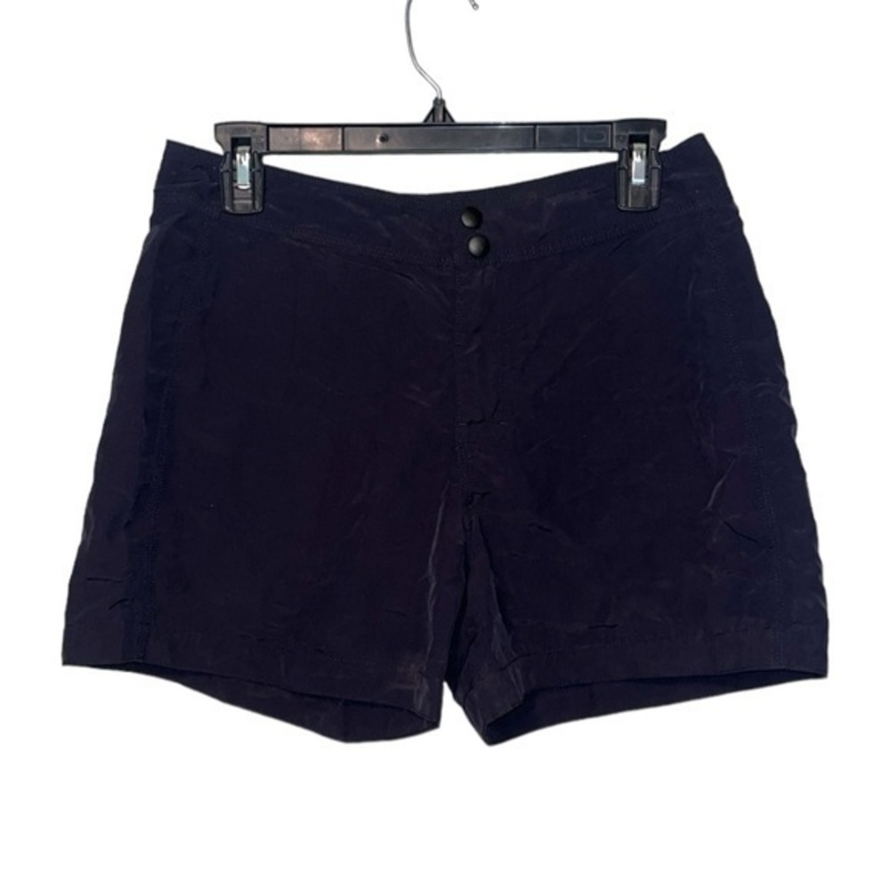L.L. Bean Shorts 100% Nylon Womens size 6 color is black